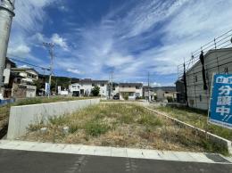 京都市山科区北花山市田町土地の外観