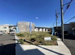 京都市山科区北花山市田町土地の外観