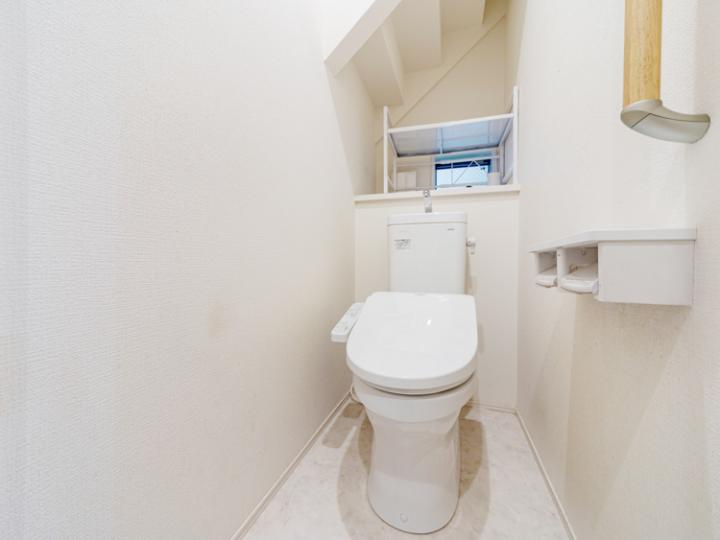 1階・2階どちらもトイレ完備