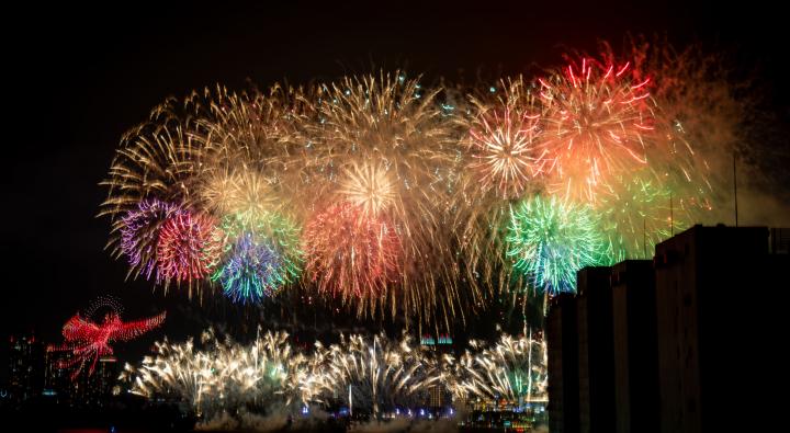 バルコニーからの眺望写真(2025年5月撮影)