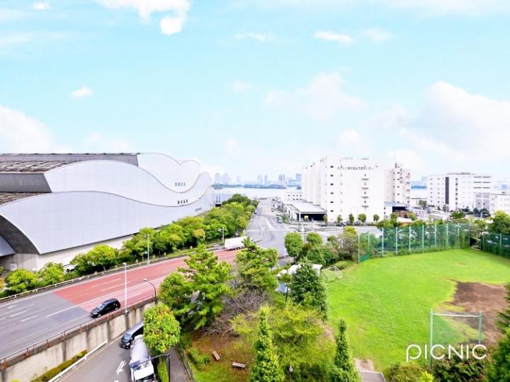 バルコニーからの眺望写真(2025年9月撮影)