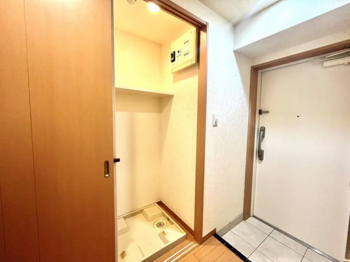 室内洗濯機置き場