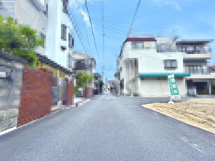 西側道路