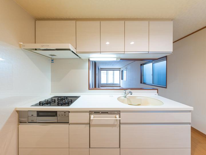 3口コンロで料理がしやすいです