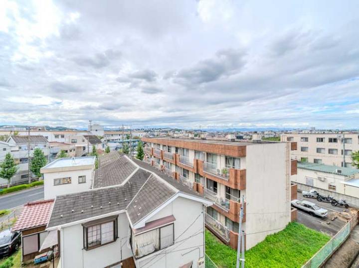 ルーフバルコニーからの眺望