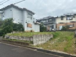 可児市長坂３丁目土地の外観