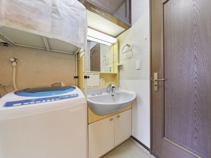 独立式の洗面台がございます