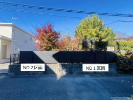 鎌倉市台売土地NO2区画の外観