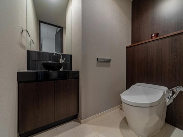 手洗付きのトイレ