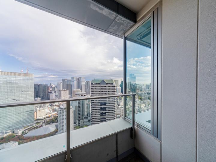 バルコニーからの眺望