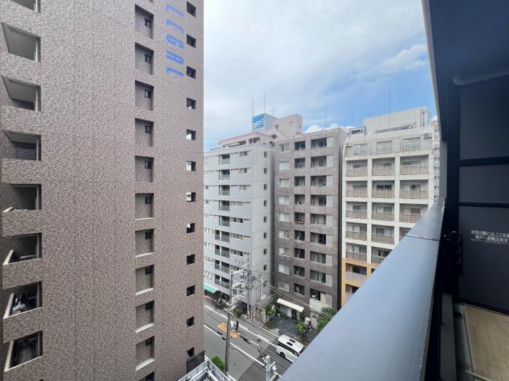 バルコニーからの眺望!