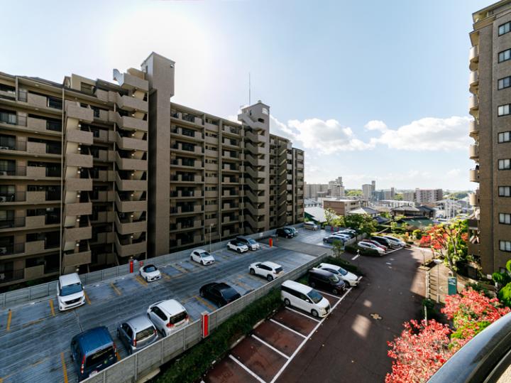 バルコニーからの眺望