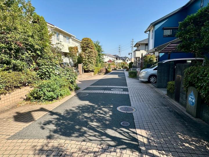 北側道路 電柱のない街区