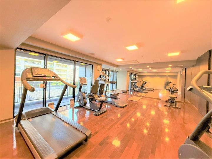 ■3階にはフィットネスラウンジがあり無償で利用できます!