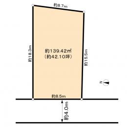 福岡市早良区野芥３丁目土地（１号地）の外観