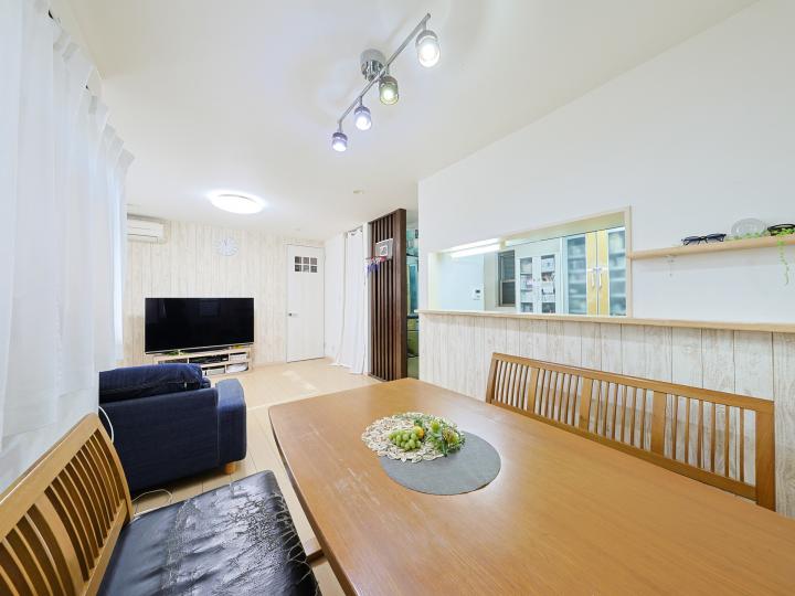 約17帖のLDKとなります。