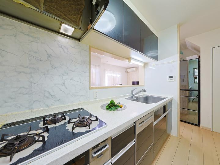 ビルトイン食器洗い機がついております。