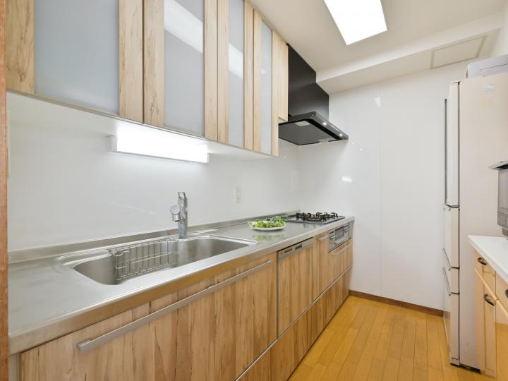 食洗器付きシステムキッチンです。