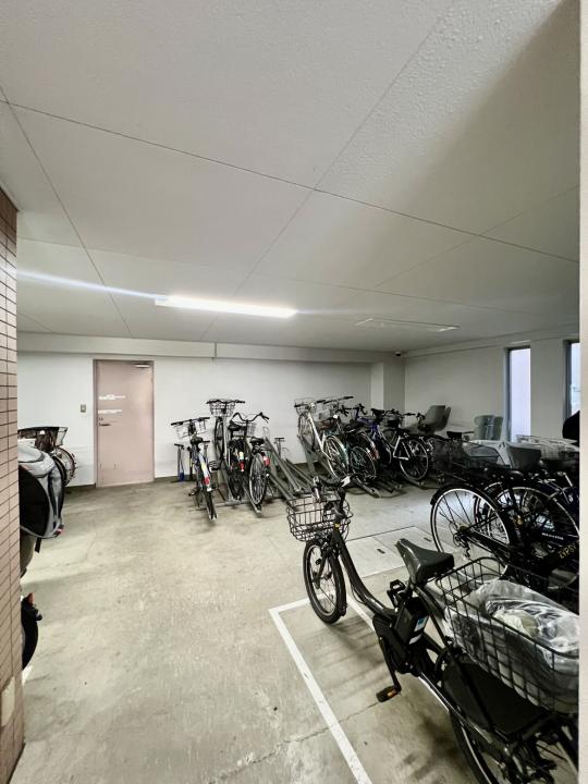 駐輪場部分です。