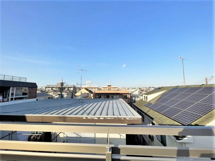 屋上から見た景色(北側)