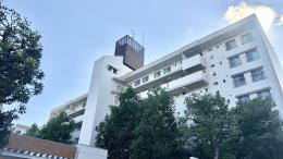 東大路高野第２住宅８棟の外観