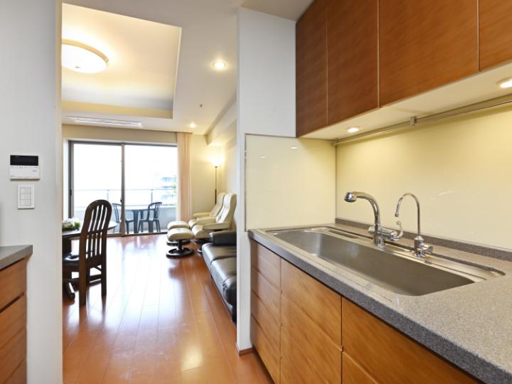 食器洗浄機、 ビルトイン浄水器、ディスポーザー、グリル、ビルトインオーブン付き