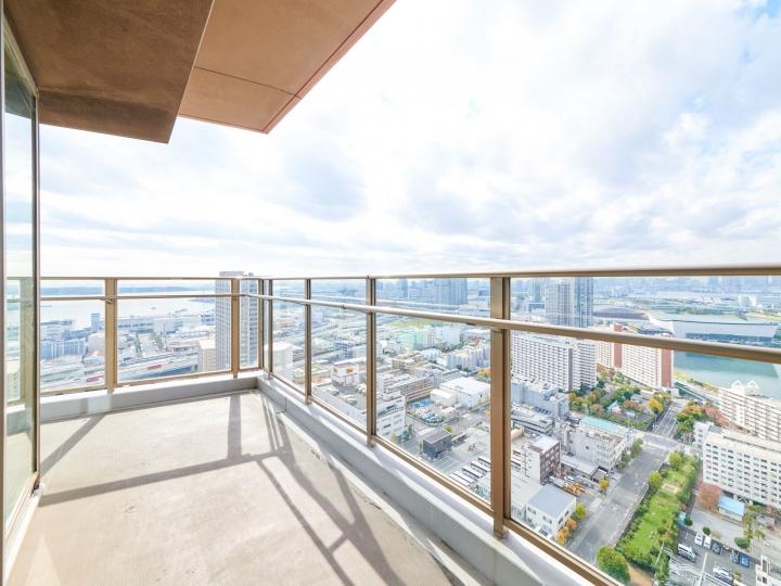 南×西向きバルコニー