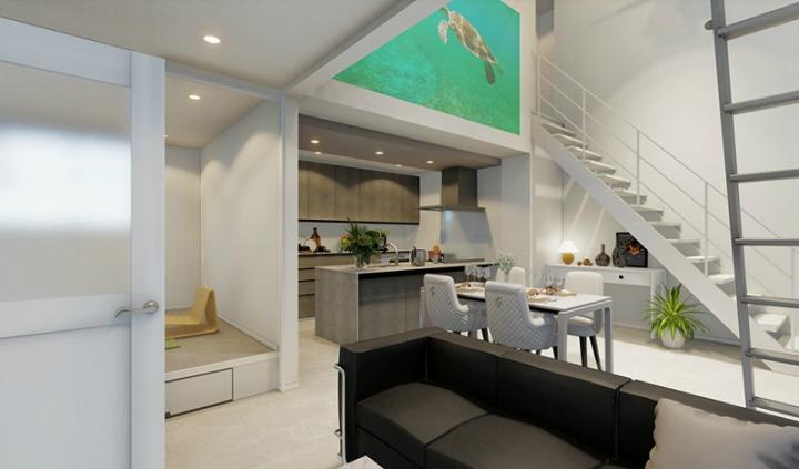 ■完成予想パース(洗面所)