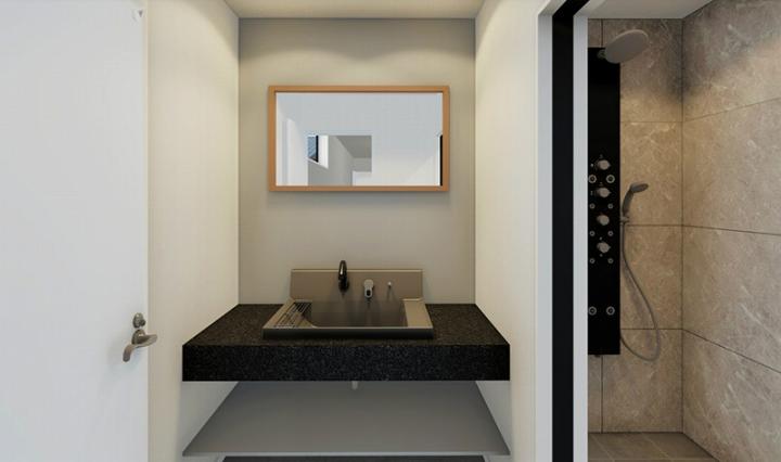 ■完成予想パース(洗面所)