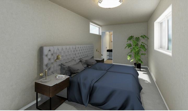 ■完成予想パース(居室)