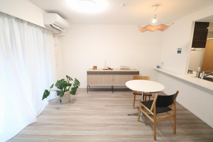 約12.8帖のLDKです。