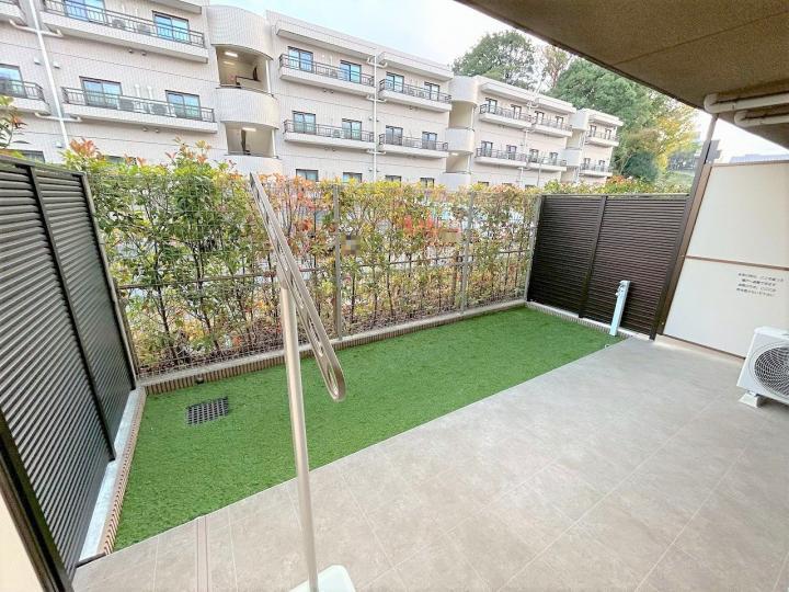 専用庭・テラススペースです。