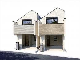 中野区若宮２丁目新築戸建(Ｂ号棟)の外観