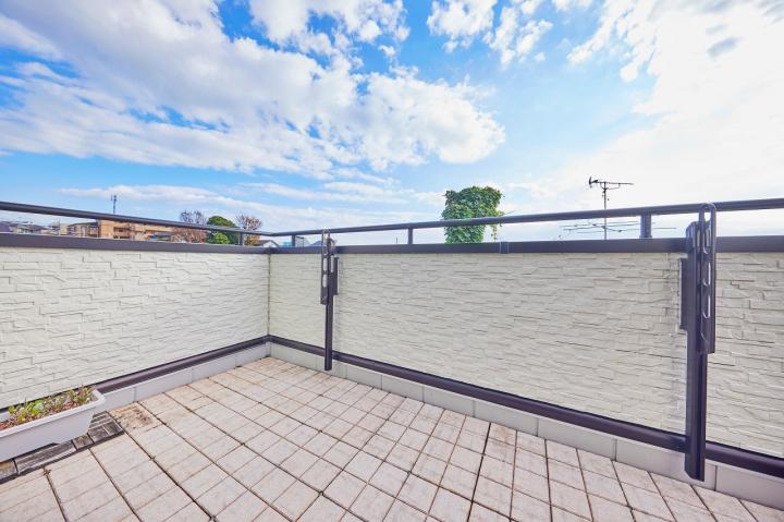 南向きバルコニー